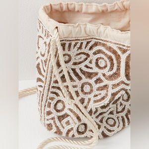 Free People Penny Beaded Pouch